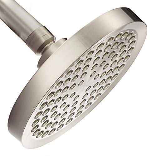 ShowerMaxx, Luxury Spa Series: Brushed Nickel Rain Shower